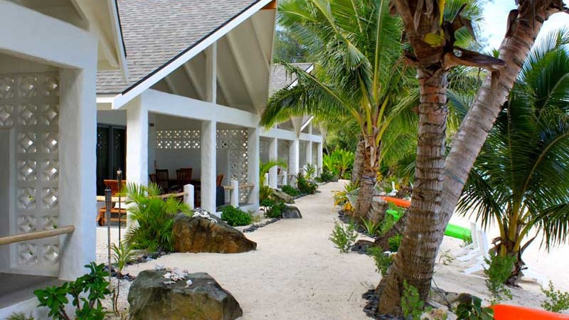 Cook Bay Villas From Beach