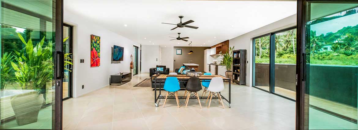 The exquisite Pacific Palms Luxury Villa, South Coast, Rarotonga