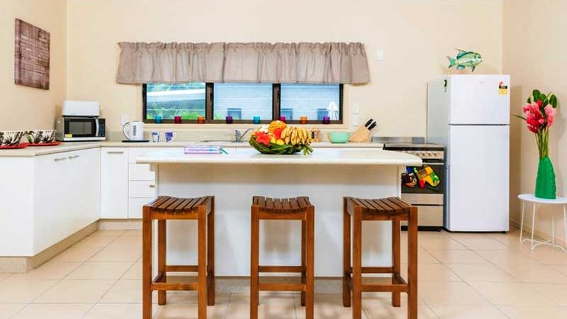 Cook Islands Holiday Villas Kitchen